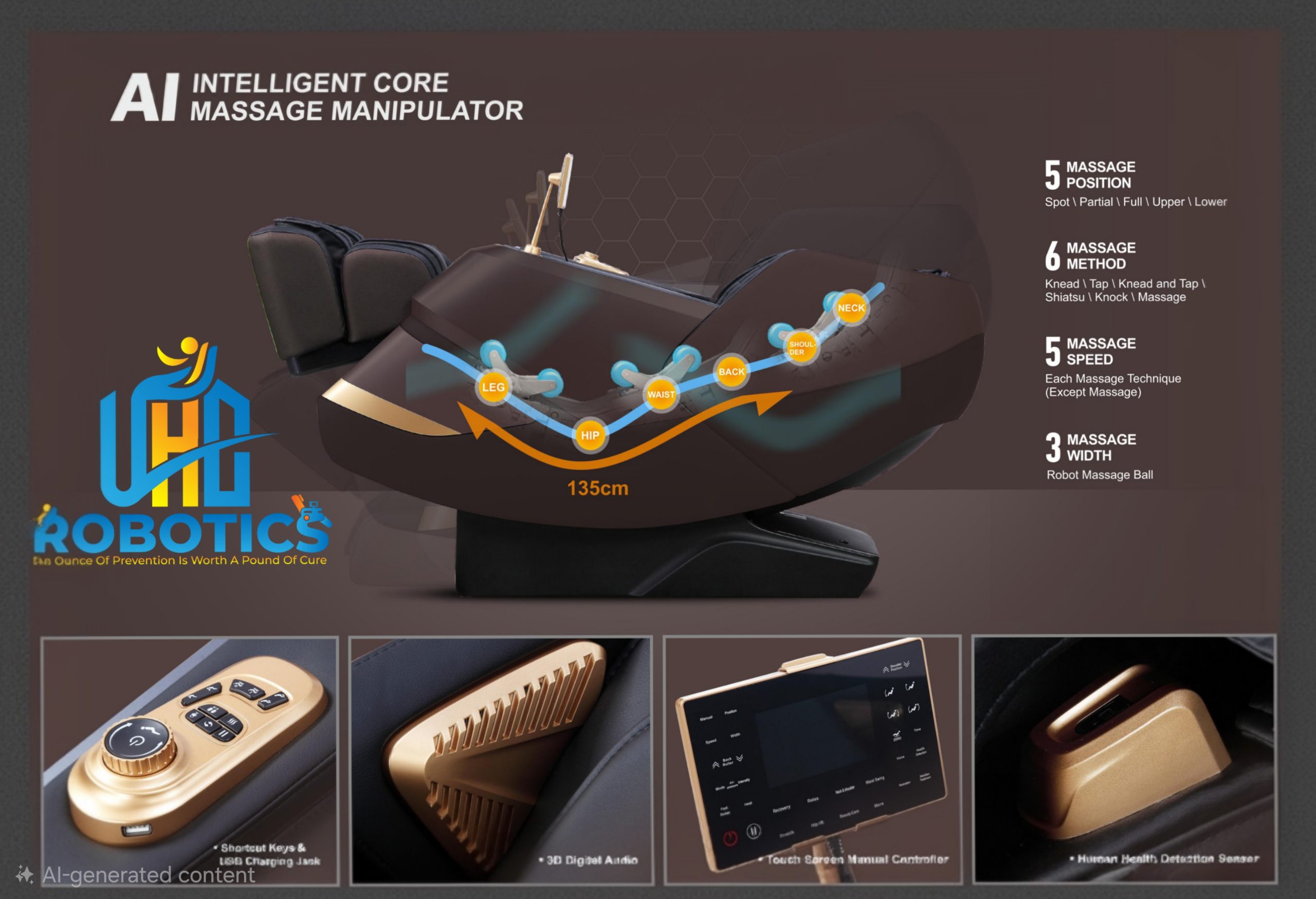 UHC AM009 (Massage Chair) - Image 7