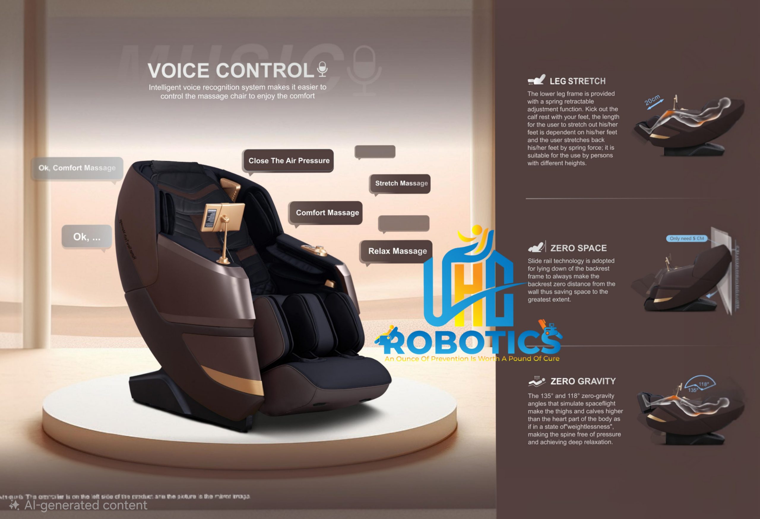 UHC AM009 (Massage Chair) - Image 5
