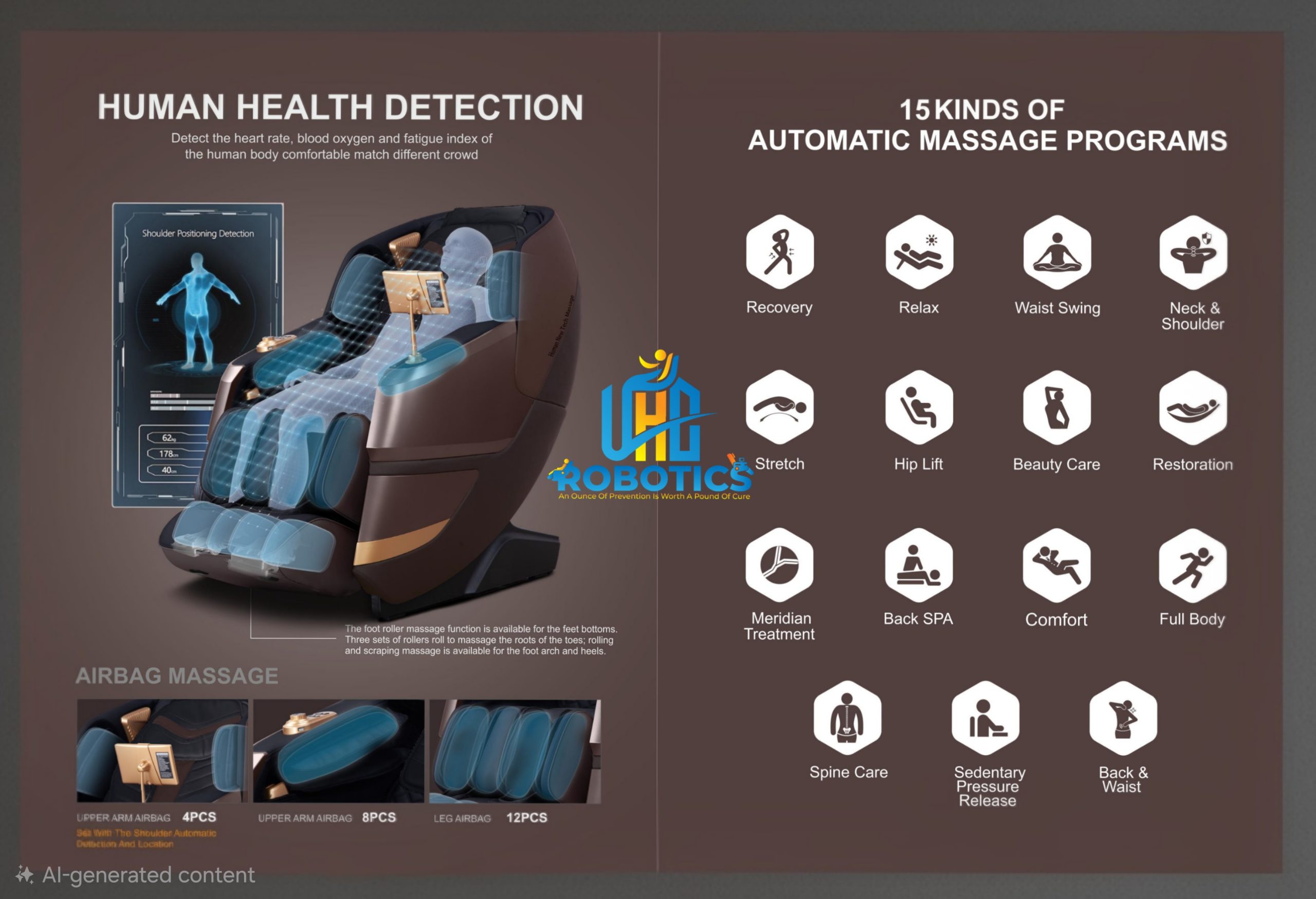 UHC AM009 (Massage Chair) - Image 6